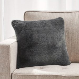 Sofa pillows, cushions, plush pillows, living room, bedroom dark grey size: 18.00 inch L*18.00 inch W *0.50 inch H